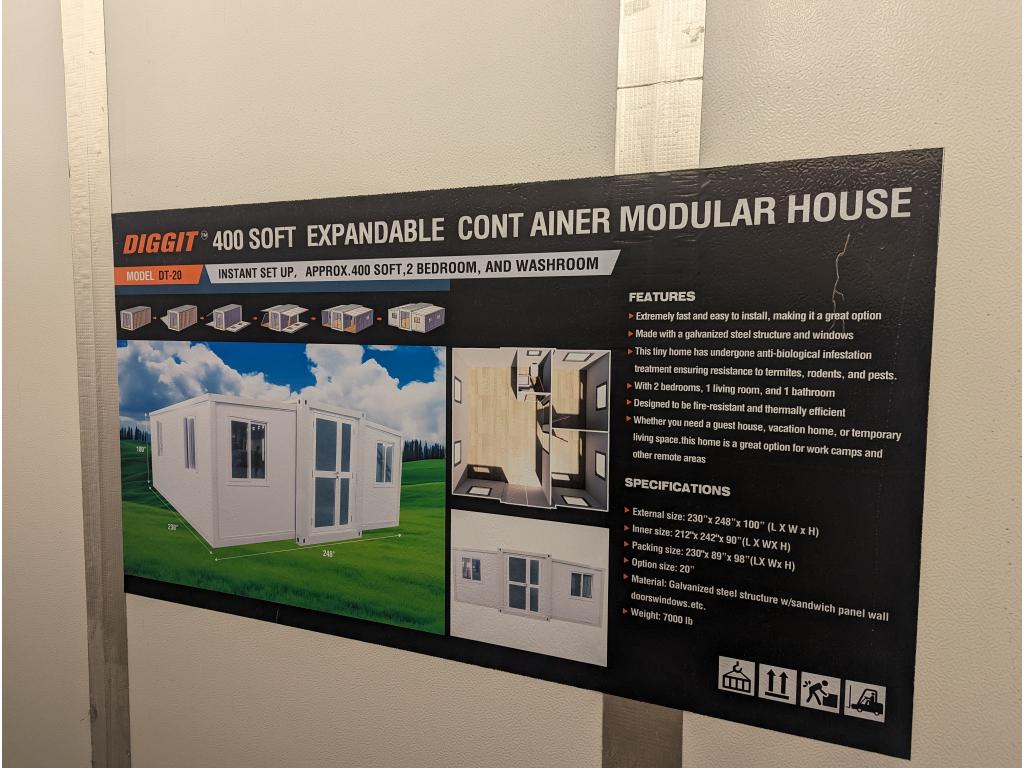 400 SQ FT Expandable Modular House