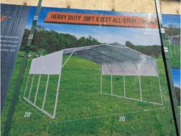 Diggit 20'x20' All Steel Carport