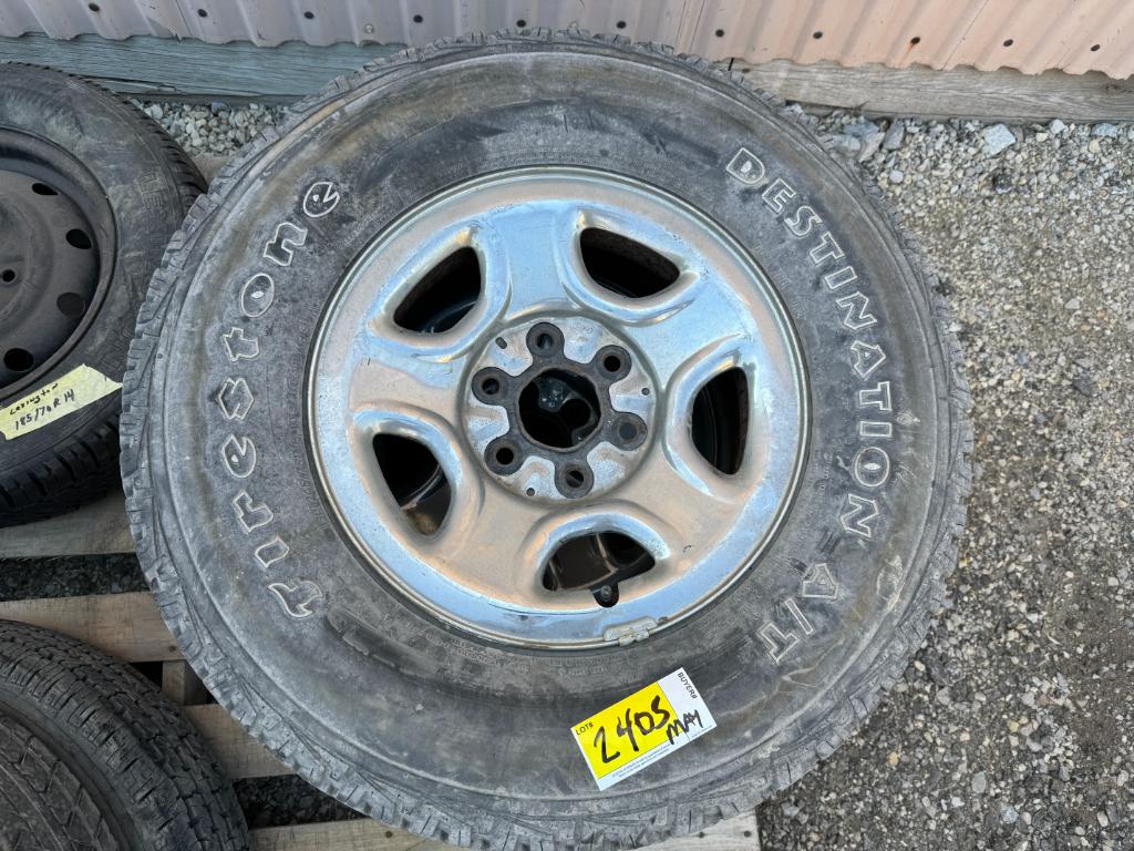 2 Firestone Destination Lt245/75R16