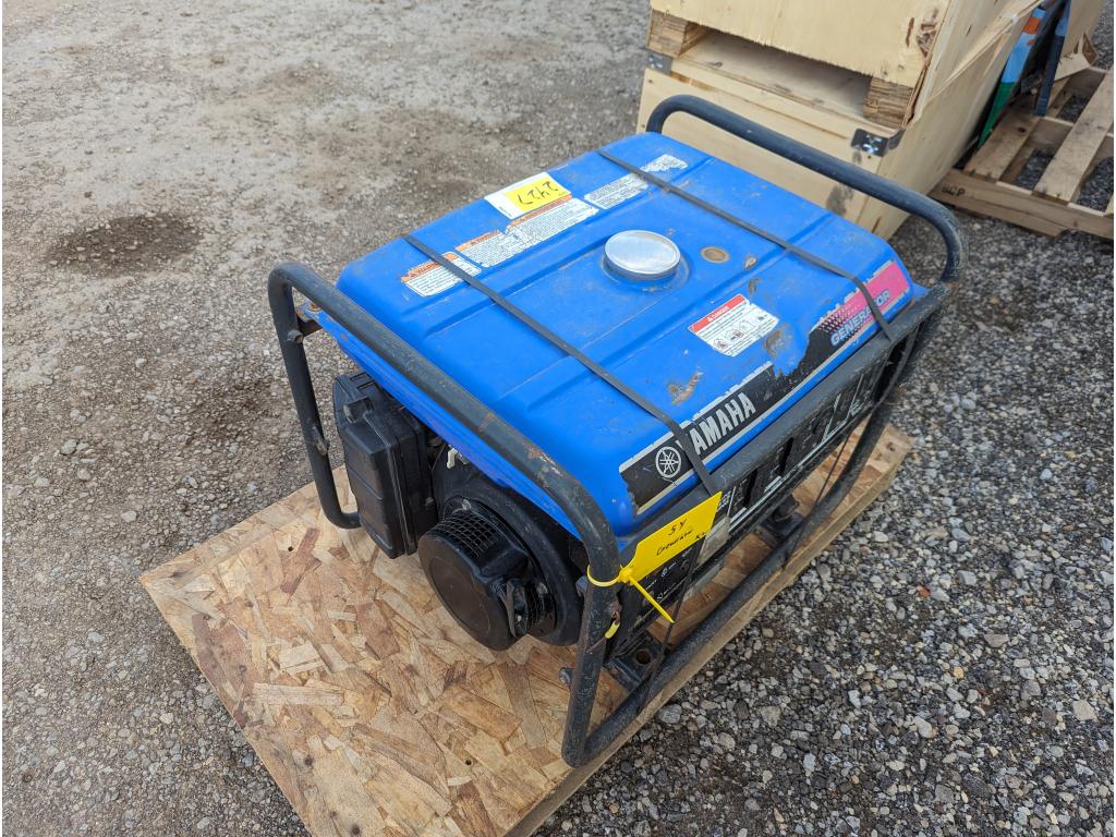 Yamaha Generator EF6600 DE  6000 WATT 12 HP OHV 4-stroke single cyl. Engine RUNS WORKS