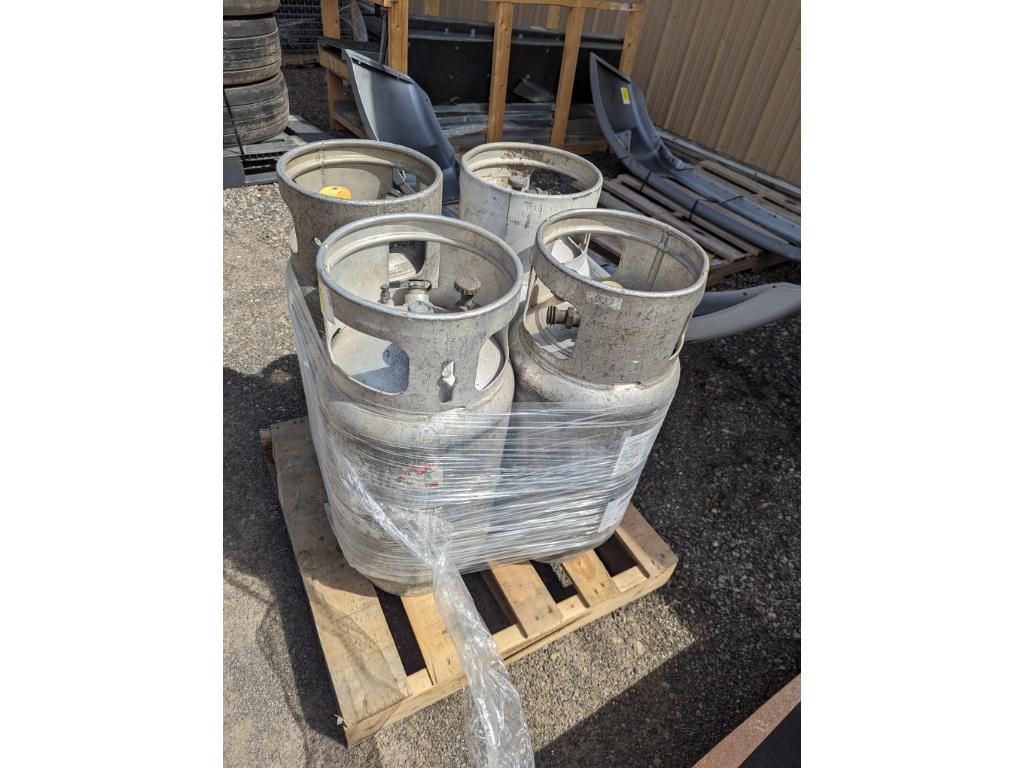 4 Aluminum LP Tanks