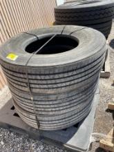 3 Firestone FS 400 315/80R 22.5 Tires