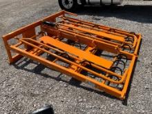 Landhonor Skid Steer Hay Accumulator Grapple