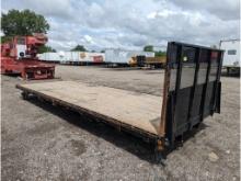 23' x 102" Flatbed w/ Moffett Hookup