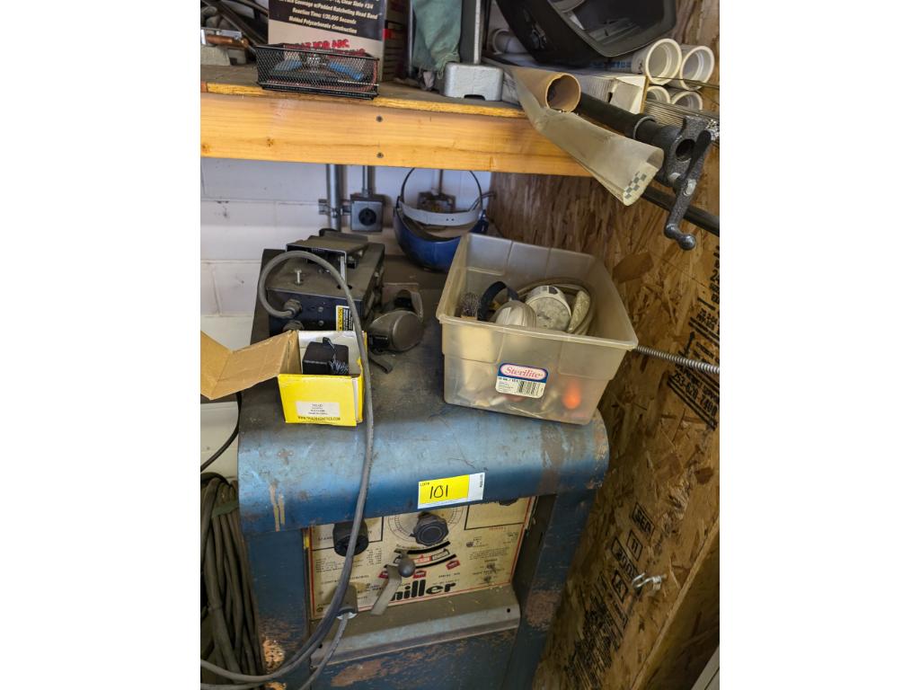 Miller 330A Welder w/ Leads & Extras