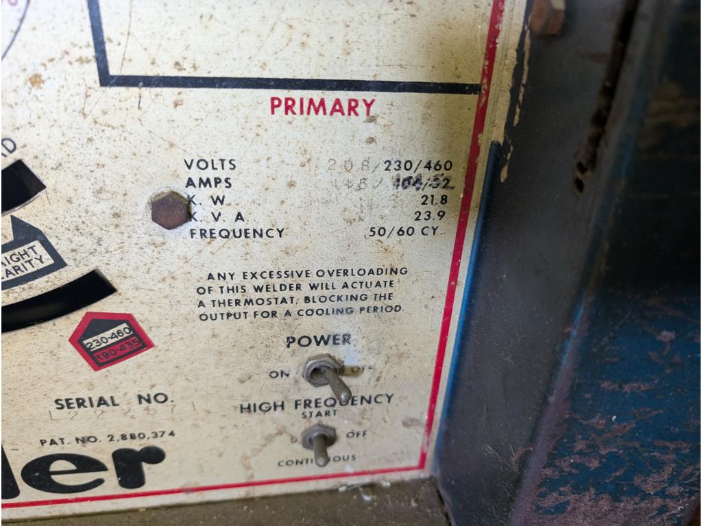 Miller 330A Welder w/ Leads & Extras