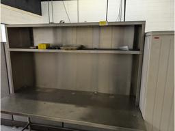Stainless Steel Work Table 75"L X 30"W X 77"H