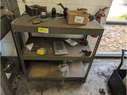 2 Metal Garage Shelves, 6' X 3' & 3' X 3'