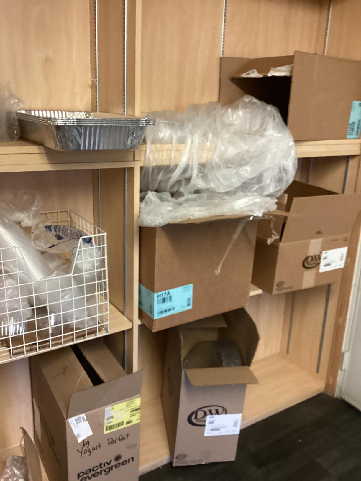 Plasticware, Bags, Takeout Containers