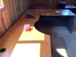 2 Desks & Credenza
