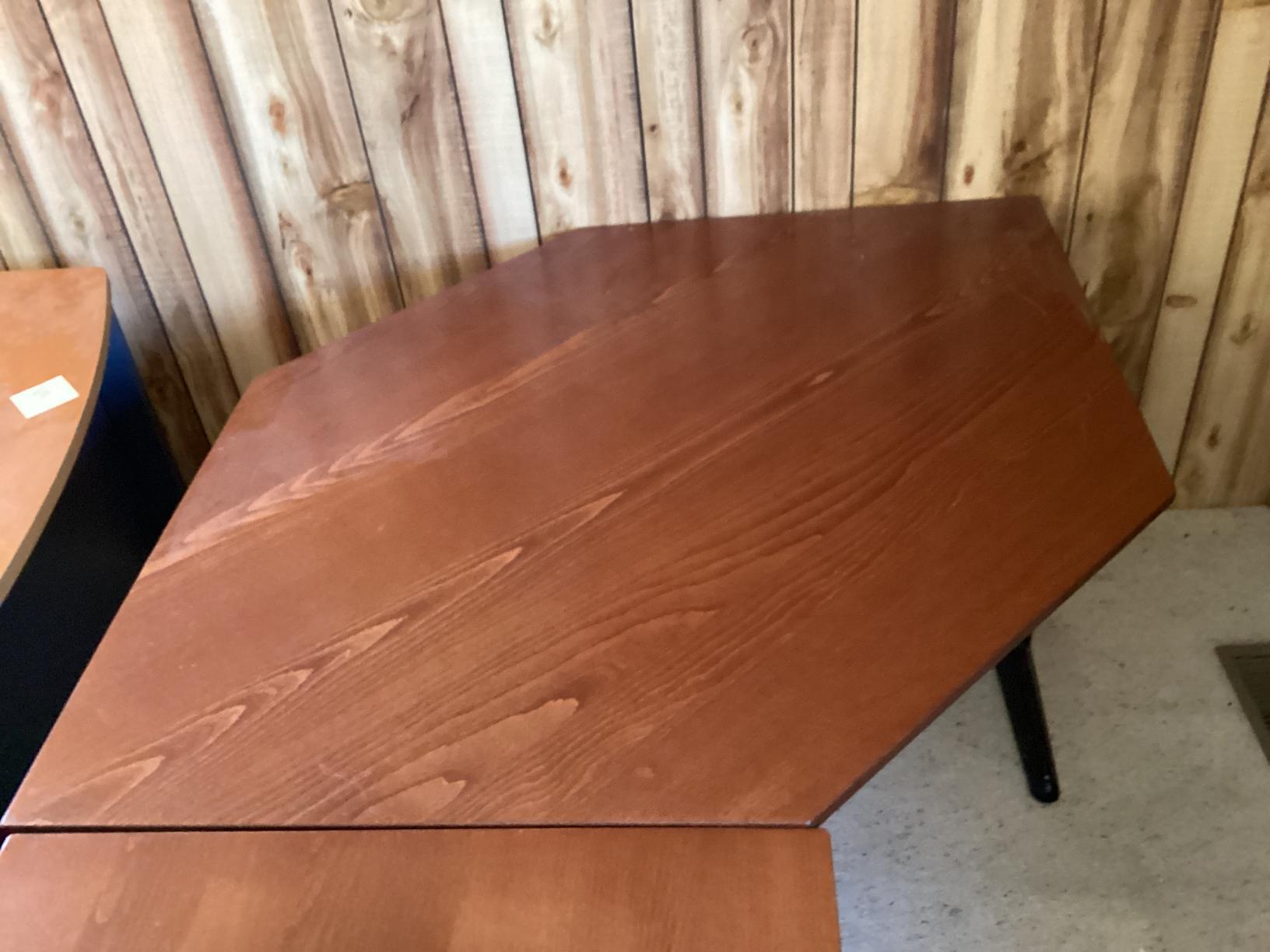2 Desks & Credenza