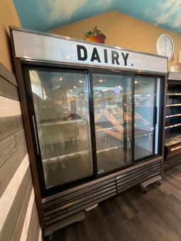 True 3 Door Retail Display Cooler