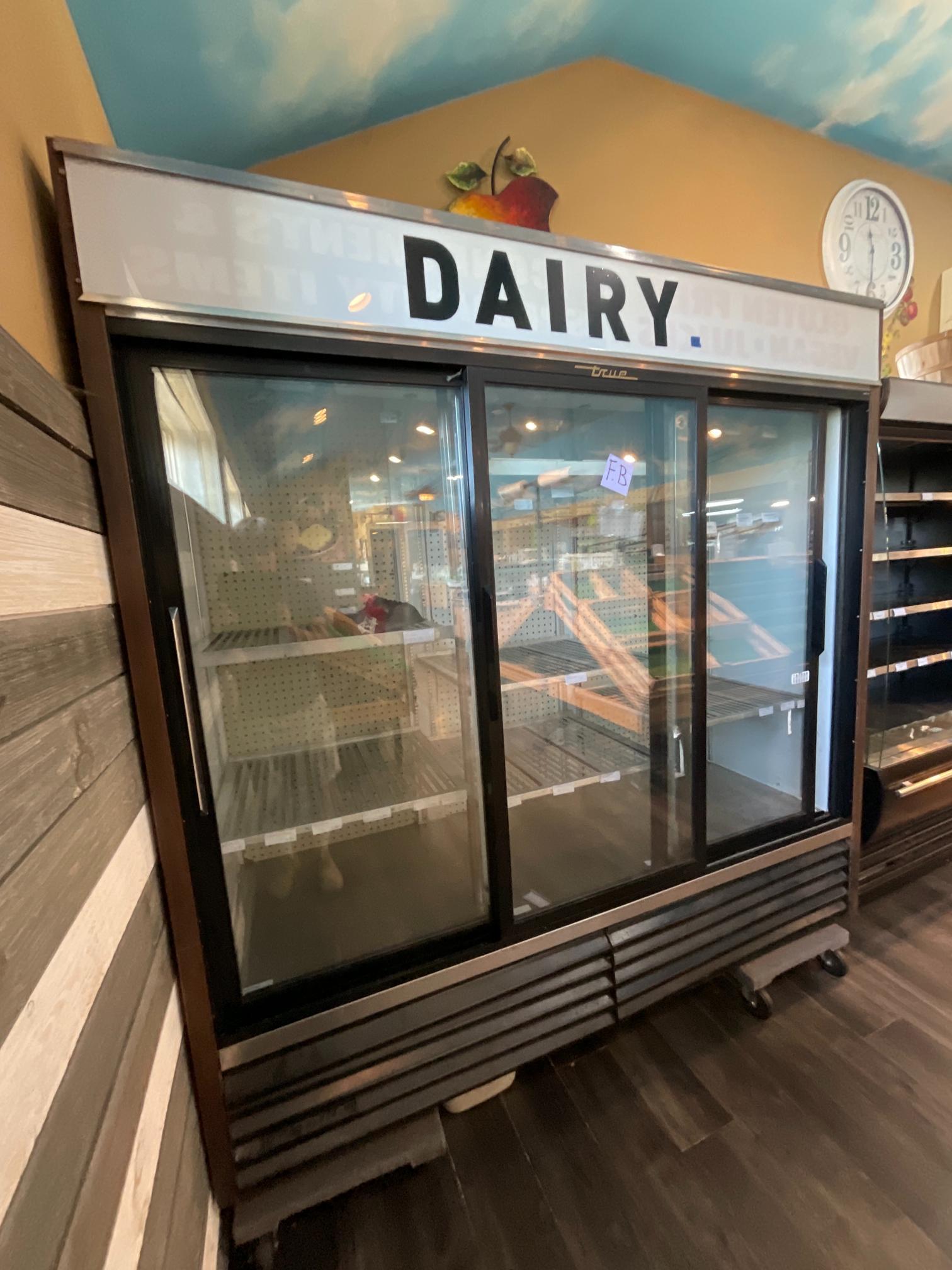 True 3 Door Retail Display Cooler