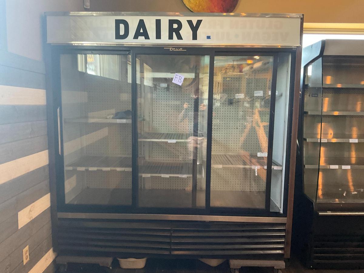 True 3 Door Retail Display Cooler