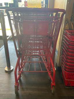 11 Shopping Baskets W/ Caddy