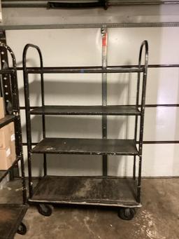 (2) 4' Rolling Carts