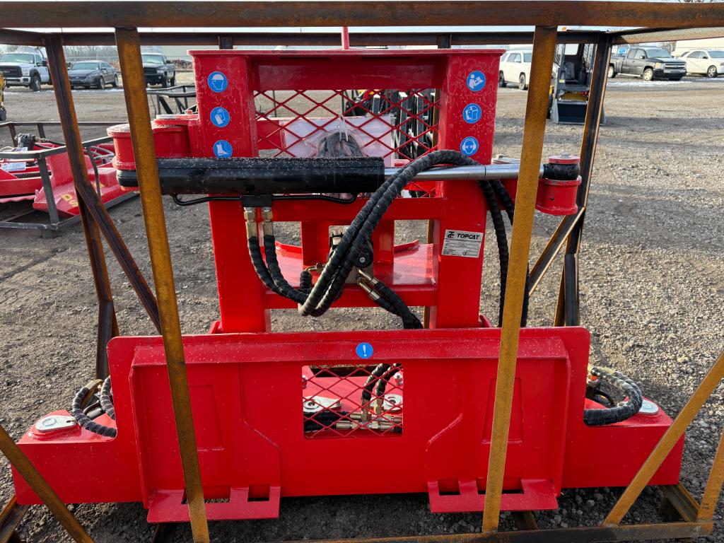 TopCat Skid Steer Tree Shear