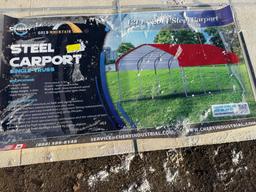 Gold Mountain 12' X 20' Steel Carport