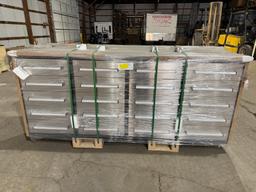 Steelman 7' 20 Drawer Stainless Steel Workbench/Toolbox