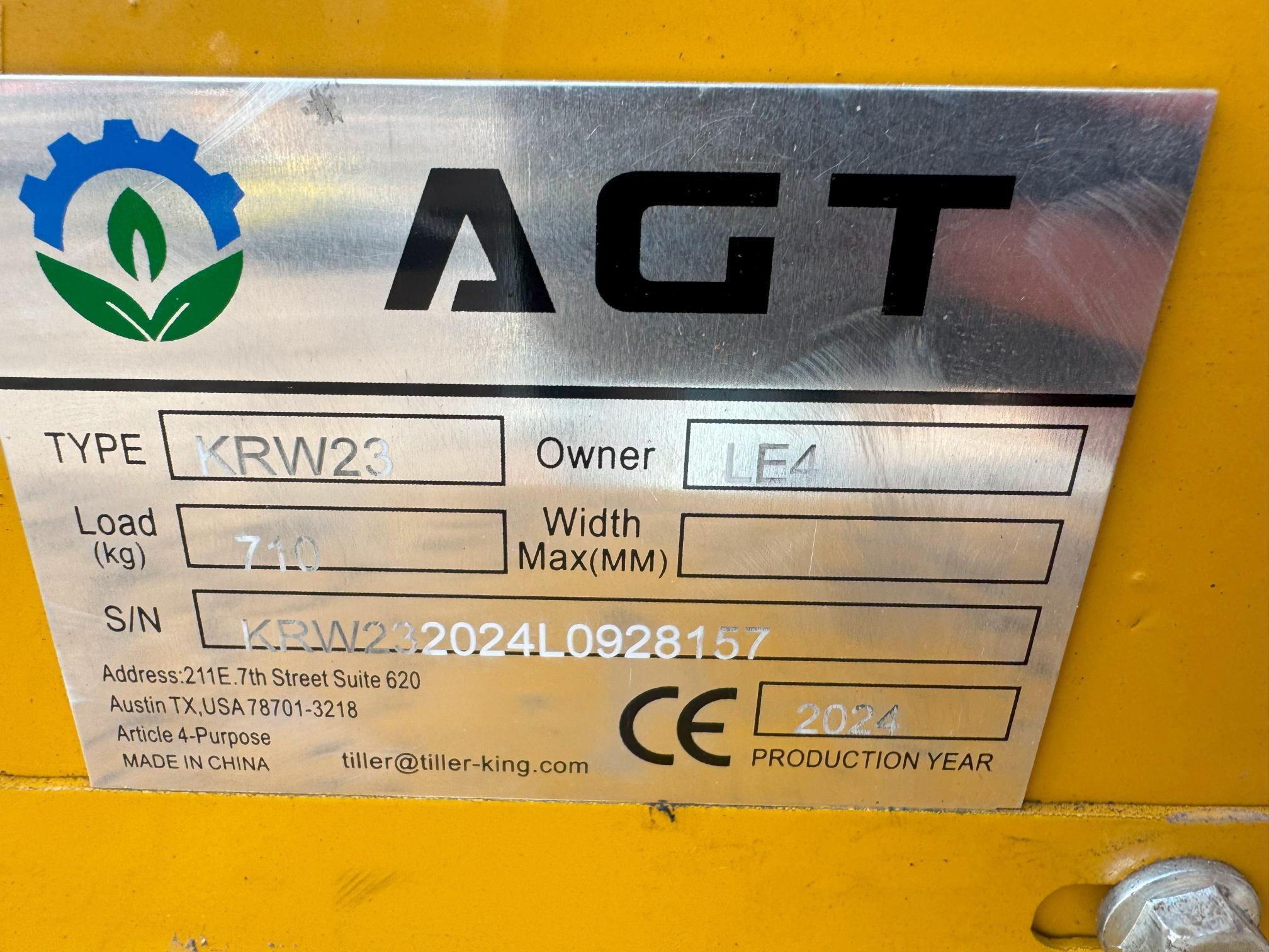 Agt KRW23 Front Loader