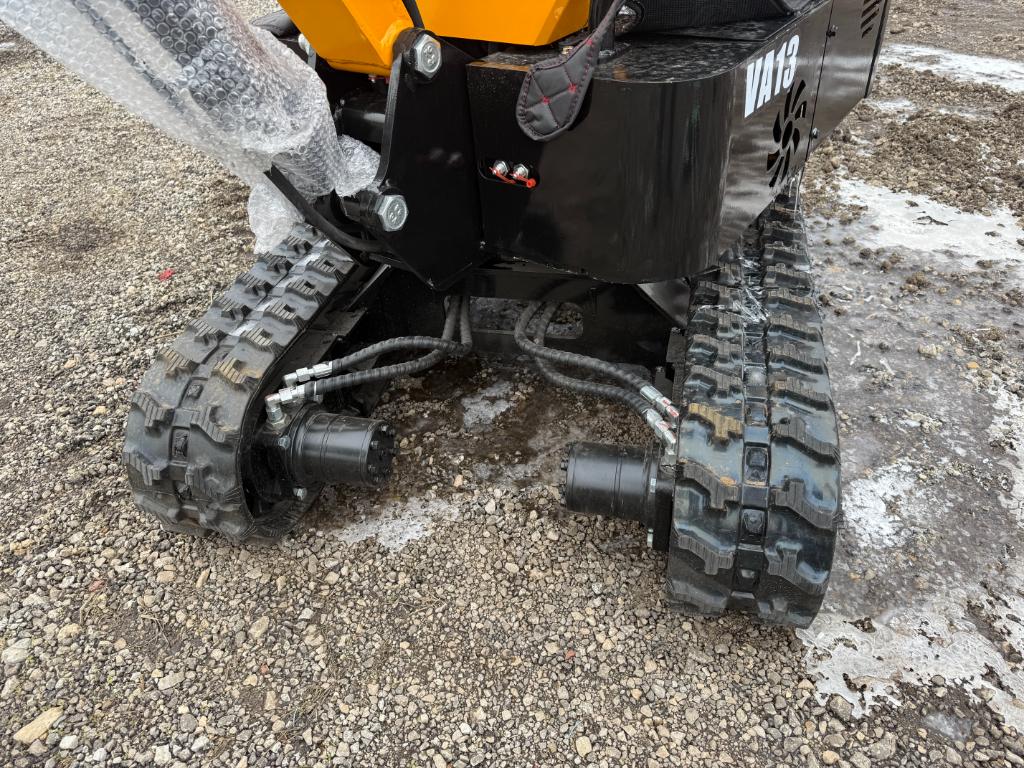 Miva VA13 Mini Excavator W/ Mechanical Thumb