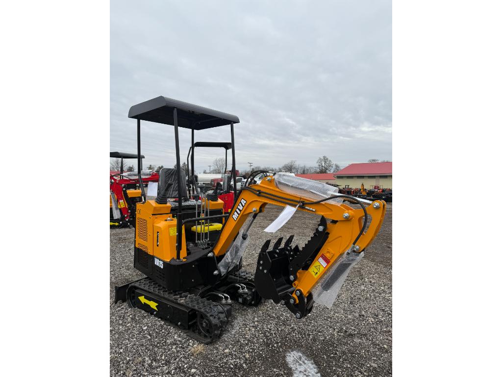 Miva VA15 Mini Excavator W/ Mechanical Thumb