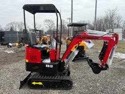 Miva VA13 Mini Excavator W/ Mechanical Thumb