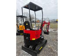 Miva VA13 Mini Excavator W/ Mechanical Thumb