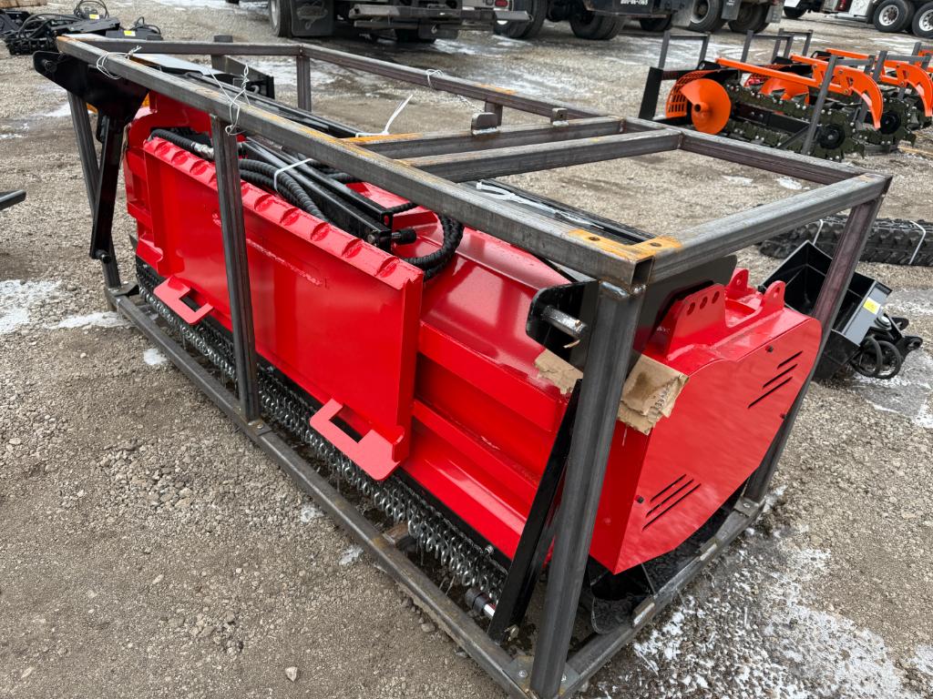 GIYI Skidsteer 81" Mulcher