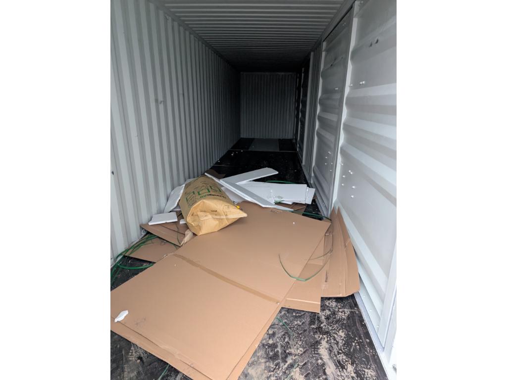 40' 1 Trip High Side Shipping Container w/ 2 Side Doors