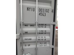 40' 1 Trip High Side Shipping Container w/ 2 Side Doors