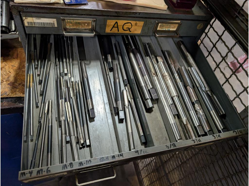 51" Tall Cabinet w/ Tooling & Supply