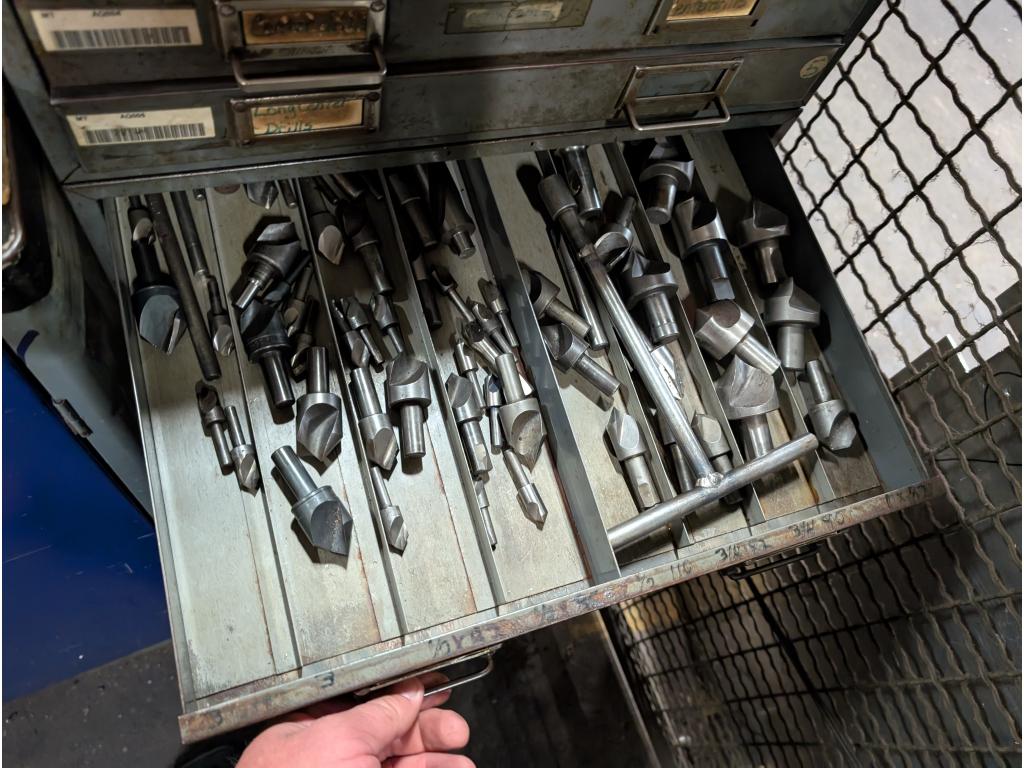 51" Tall Cabinet w/ Tooling & Supply