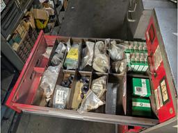 2 Cabinets, Various Hardware, Tooling,