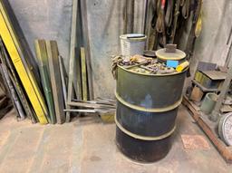 Various Lifting Straps, 55 Gal. Drum, Material & Misc.