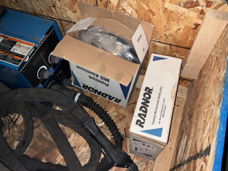 Miller  XRD Extended Reach Wire Feeder & 2 Spools Wire