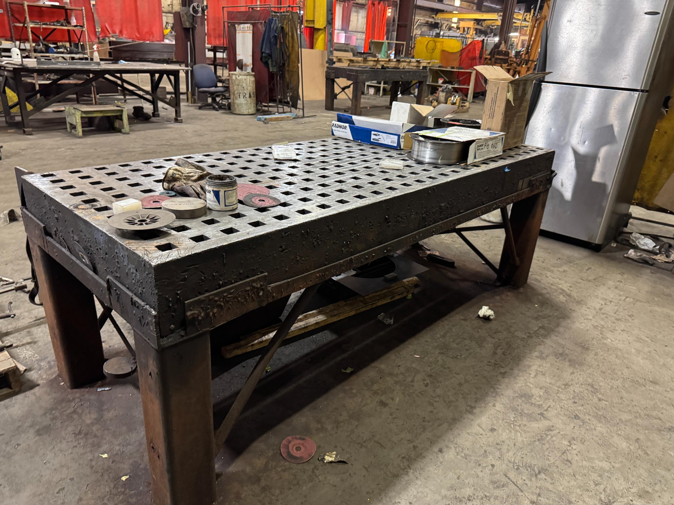 8'X38" Heavy Duty Welding Table