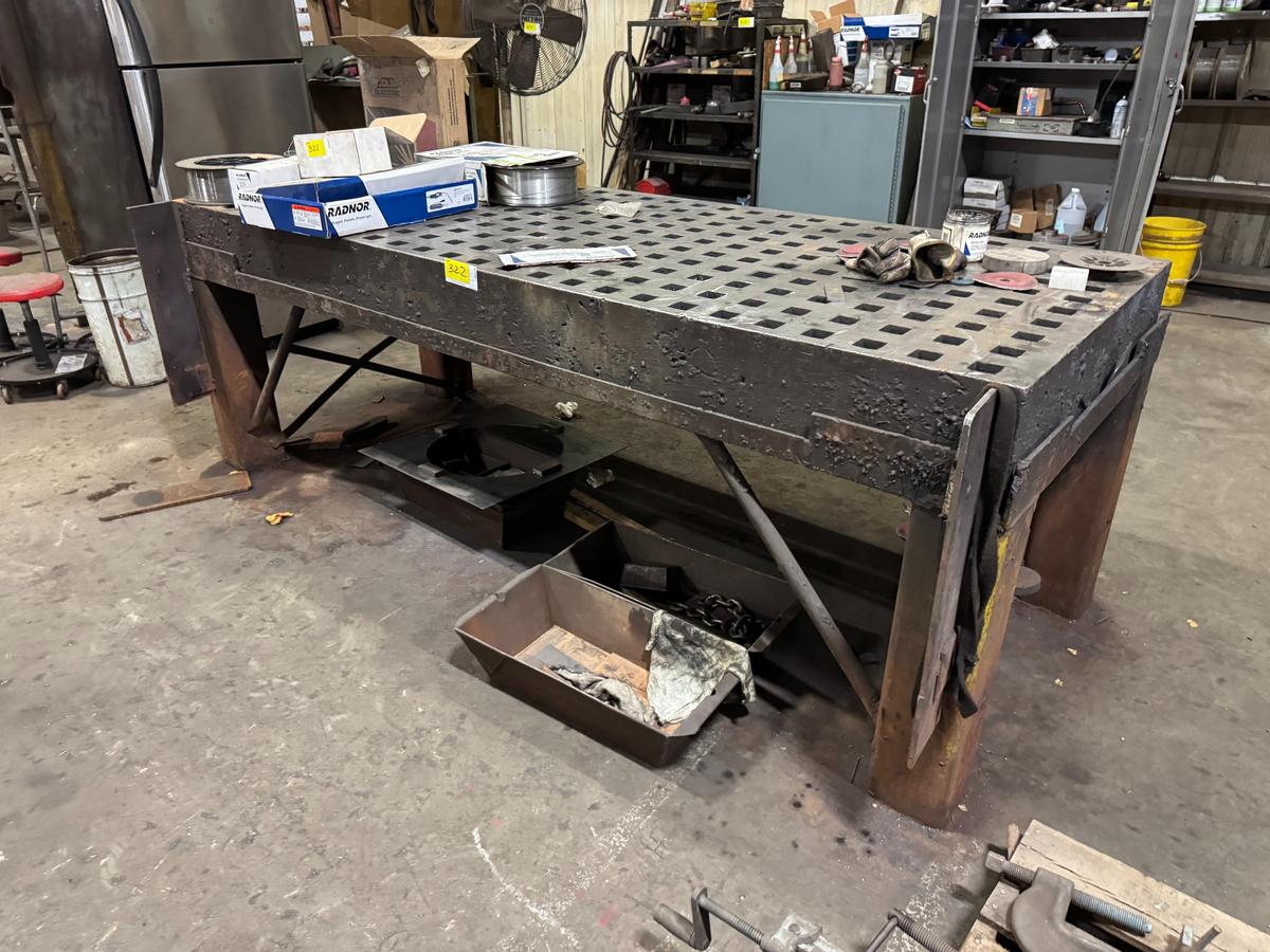 8'X38" Heavy Duty Welding Table