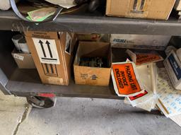 4' Rolling Cart w/ Contents
