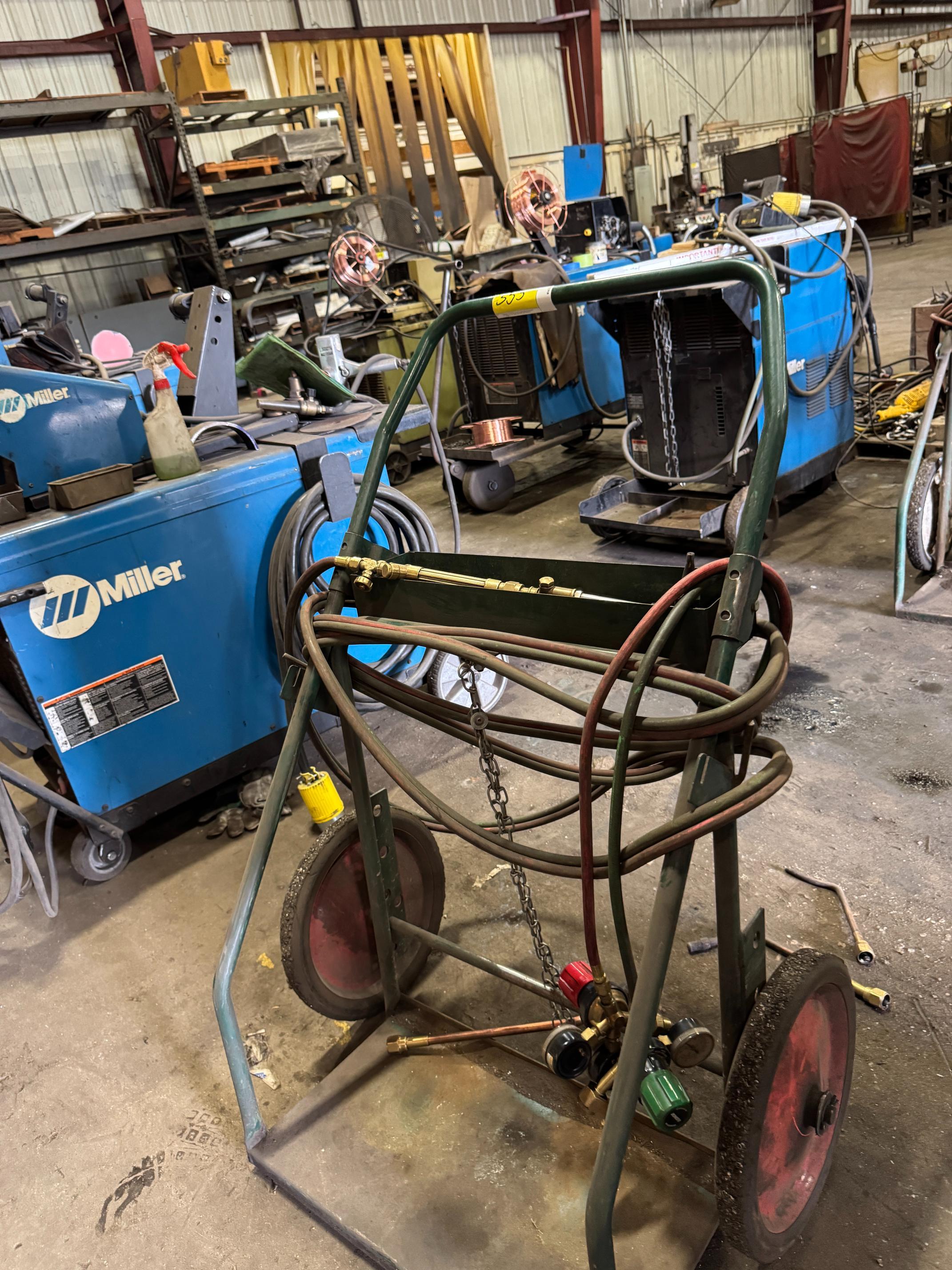4' Rolling Cart w/ Contents