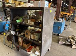 4' Rolling Cart w/ Contents