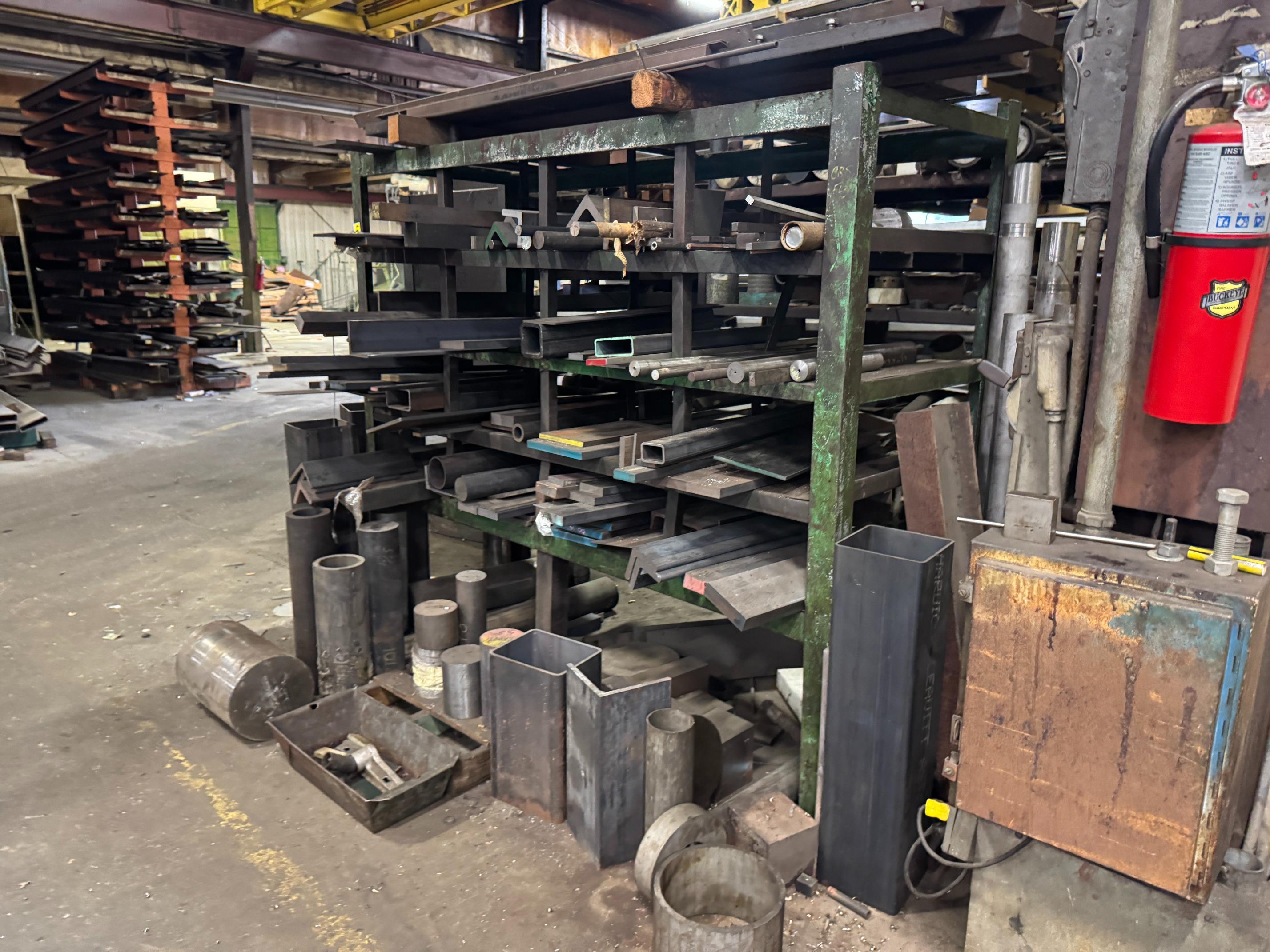 85"X75" Shelving Unit W/ Drops & Cut Outs