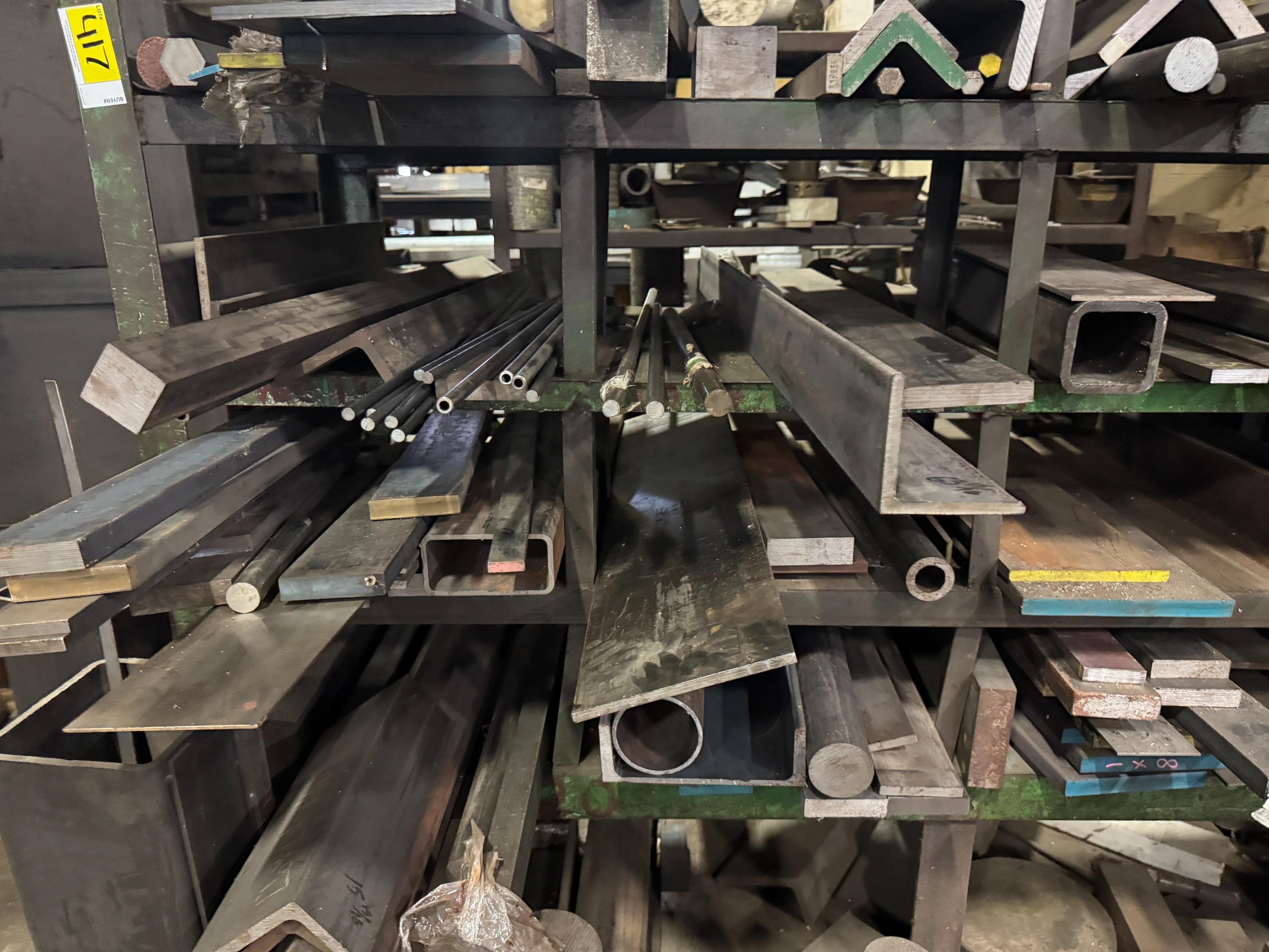 85"X75" Shelving Unit W/ Drops & Cut Outs