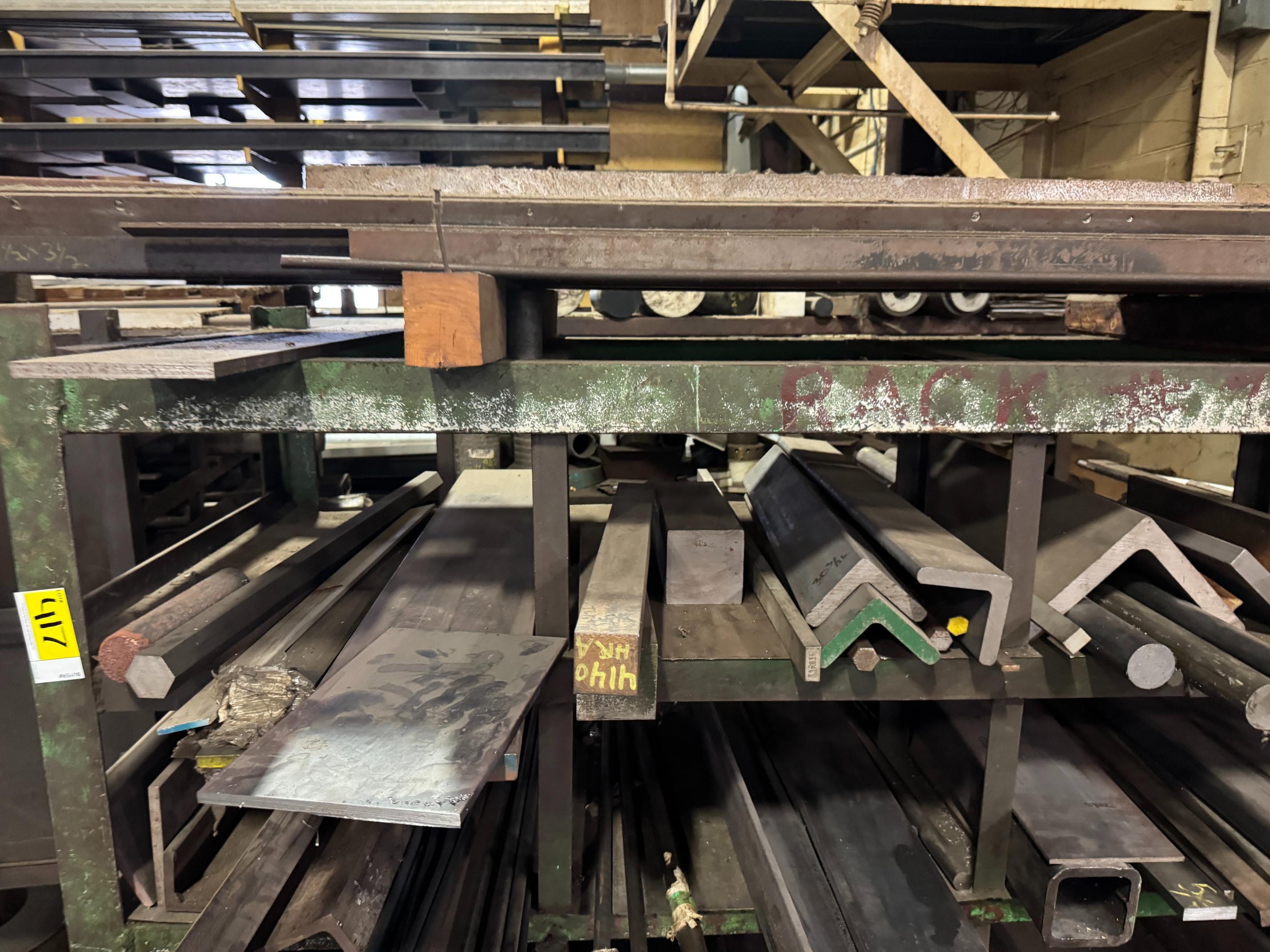 85"X75" Shelving Unit W/ Drops & Cut Outs