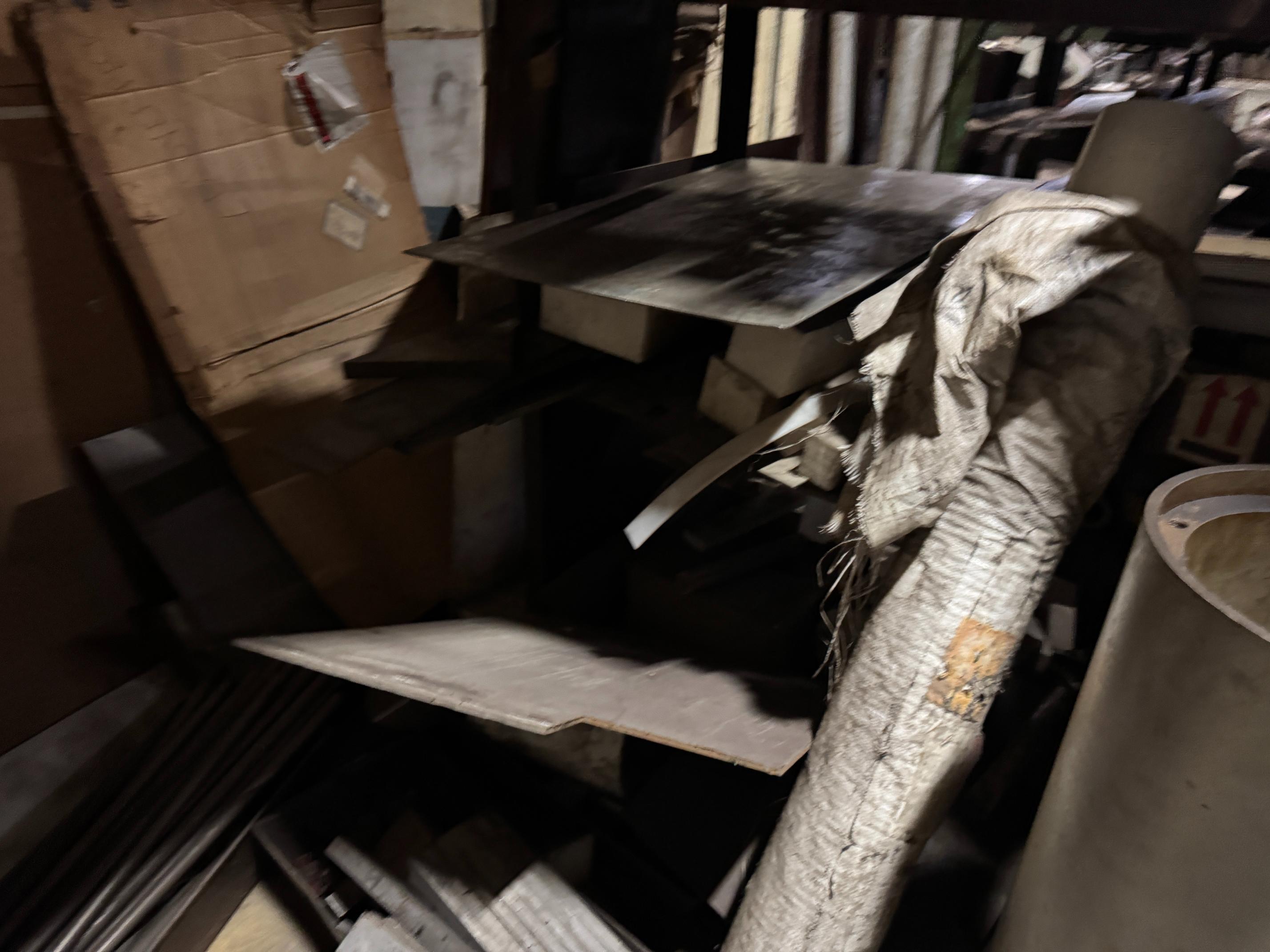 85"X75" Shelving Unit W/ Drops & Cut Outs