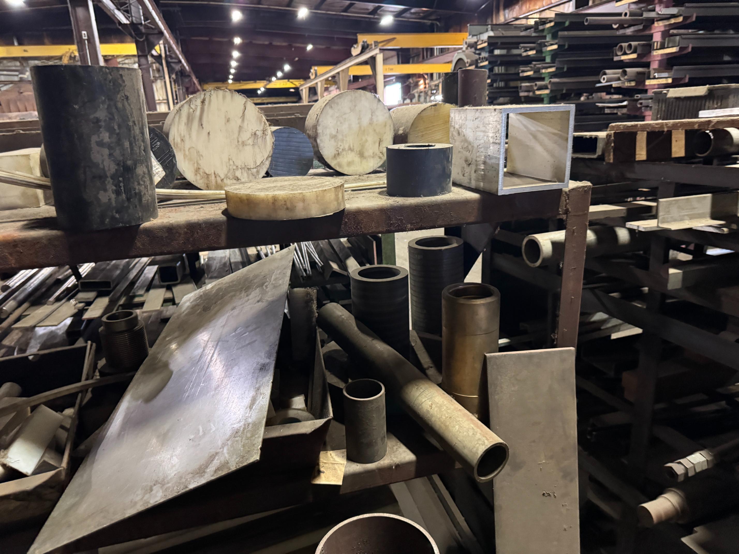 85"X75" Shelving Unit W/ Drops & Cut Outs