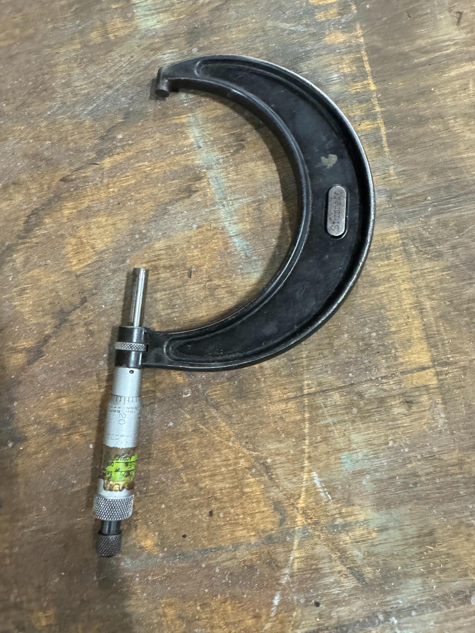 (3) Various Size Micrometers