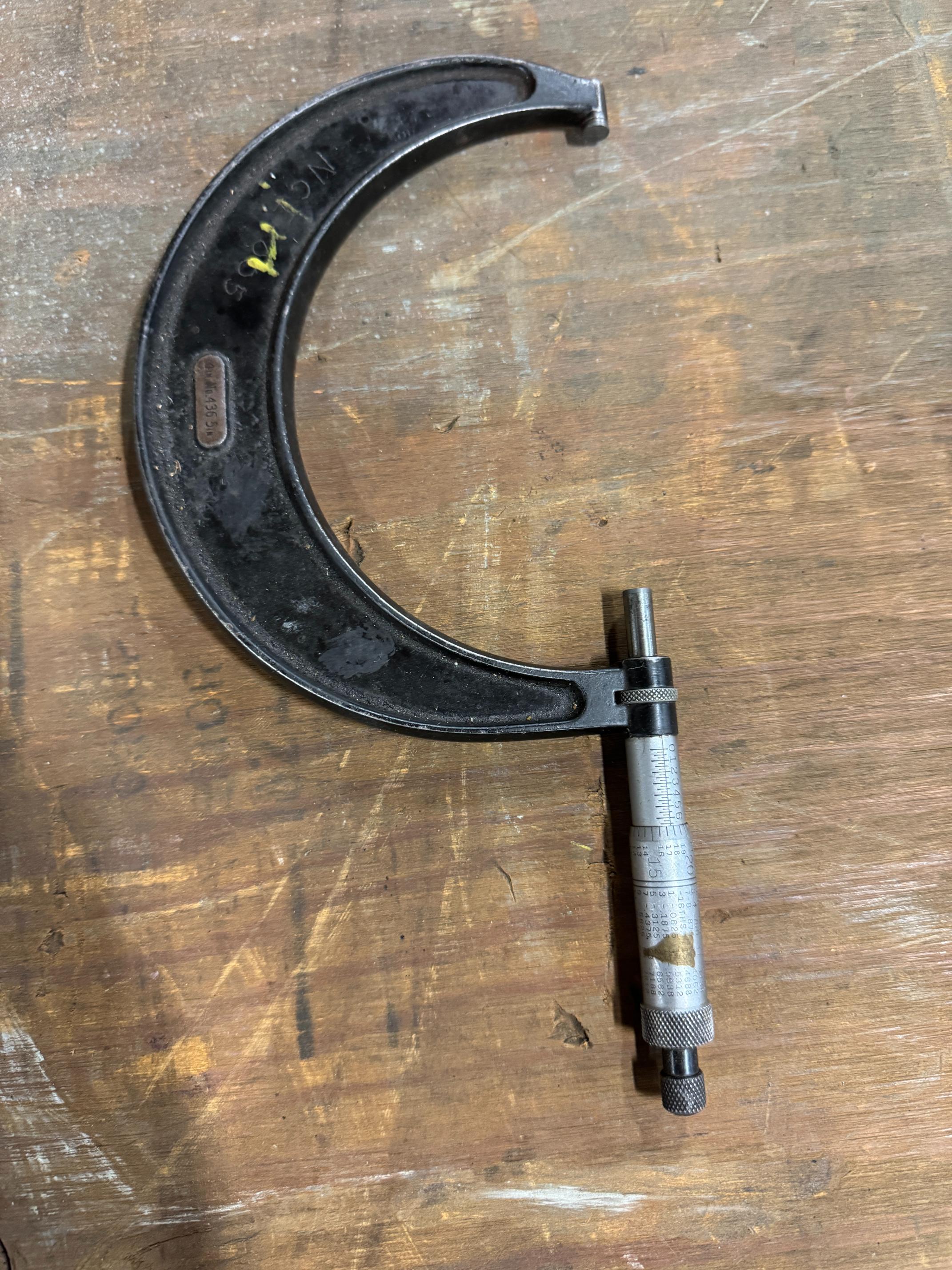(3) Various Size Micrometers