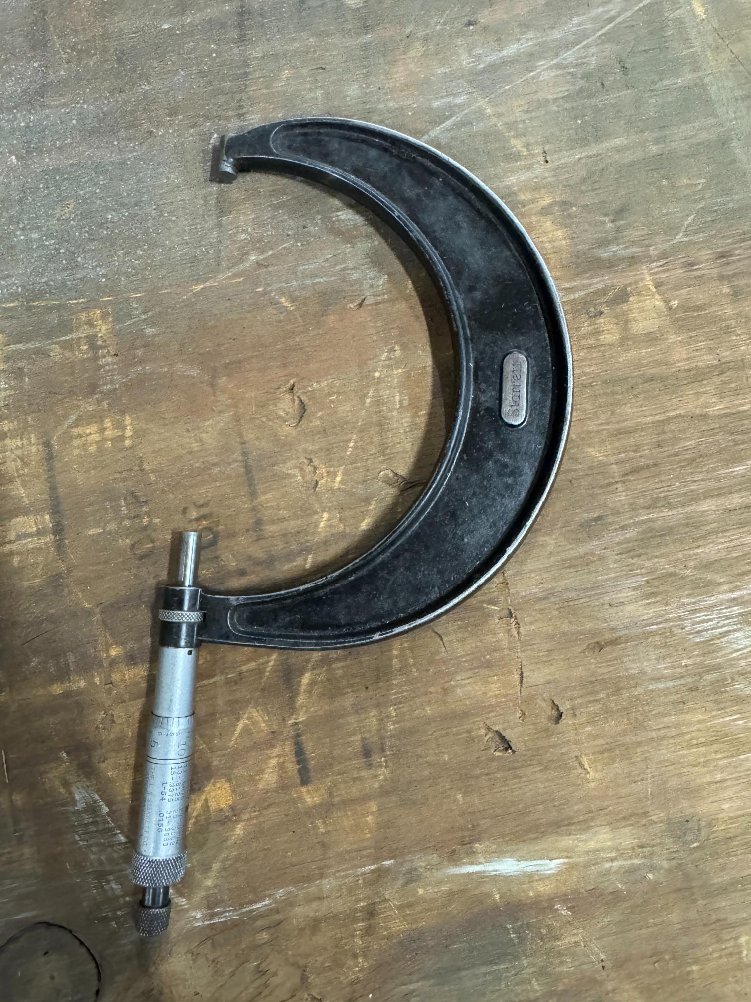 (3) Various Size Micrometers