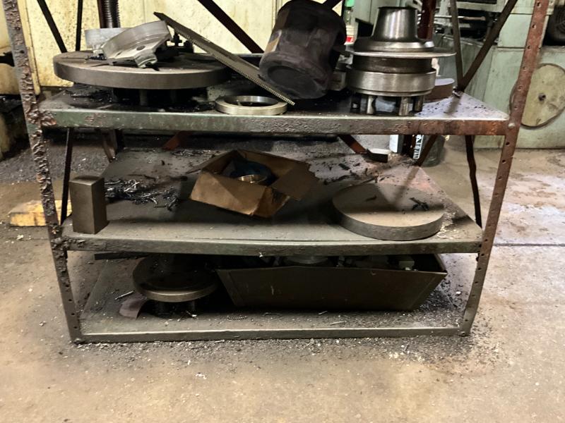 38" Shelf & Lathe/Tooling Parts